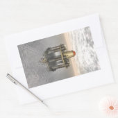 Struktur auf See Rechteckiger Aufkleber (Umschlag)