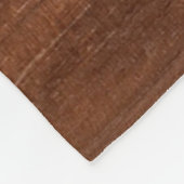 Struktur aus Textholz Fleecedecke (Ecke)