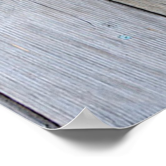 Struktur aus Textholz Poster (Ecke)