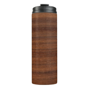 Struktur aus Textholz Thermosbecher