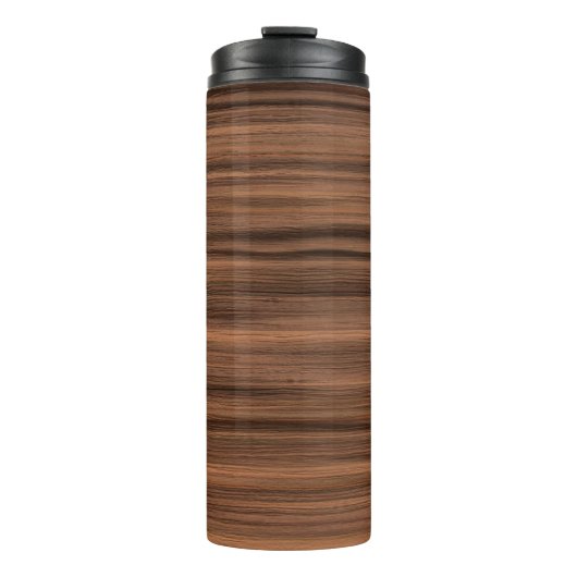 Struktur aus Textholz Thermosbecher (Vorderseite)