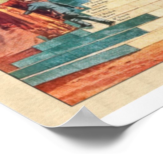 Struktur der Freimaurerei Poster (Ecke)