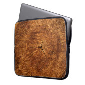 Struktur der Jahresringe Laptopschutzhülle (Vorderseite Links)