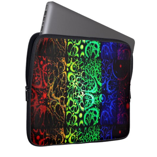 Struktur des Universums Laptopschutzhülle (Vorne Rechts)