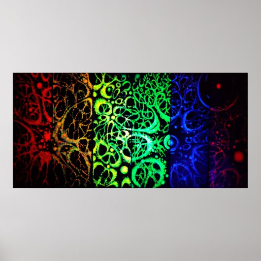 Struktur des Universums Poster (Vorne)