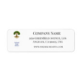 Struktur des Werbematerials für das Life Business- (Vorne)