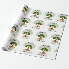 Struktur des Werbematerials für das Life Business- Geschenkpapier