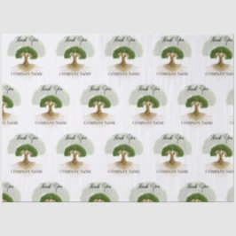 Struktur des Werbematerials für das Life Business- Seidenpapier