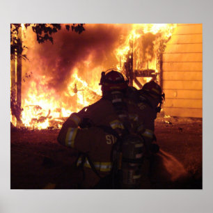 Struktur-Feuer Poster