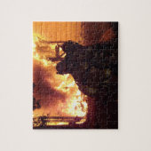 Struktur-Feuer Puzzle (Vertikal)