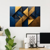 Struktur & Luxus Poster (Heimbüro)