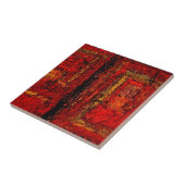 Struktur Rotes Afrika Abstrakt Fliese (Seite)