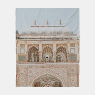 STRUKTUR UNTER KLAREM HIMMEL FLEECEDECKE