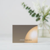 Struktur Visitenkarte (Stehend Vorderseite)