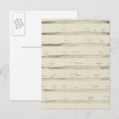Strukturabschnitte durch die Uinta-Berge Postkarte (Vorne/Hinten)