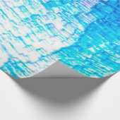 Strukturaqua Geschenkpapier (Ecke)