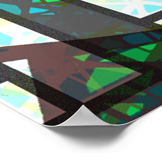 Strukturelle Affinität 17b Poster (Ecke)