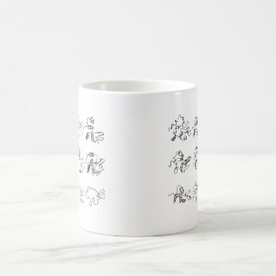 Strukturelle Biologie-Biochemie-Tasse Kaffeetasse