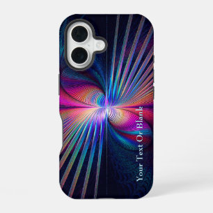 Strukturelle Irisierung iPhone 16 Hülle