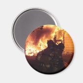 Strukturfeuer Magnet (Vorderseite/Rückseite)