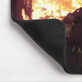 Strukturfeuer Mousepad (Ecke)