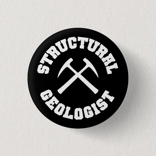 Strukturgeologe Button (Vorderseite)