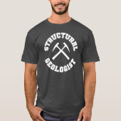 Strukturgeologe T - Shirt (Vorderseite)