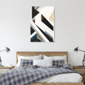 Strukturgeometrie Leinwanddruck (Insitu (Schlafzimmer))