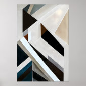 Strukturgeometrie Poster (Vorne)
