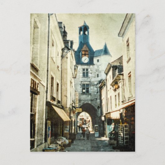 Strukturierte Amboise Postkarte (Vorderseite)
