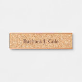 Strukturierte Blick-hängende Türschild (Vorderseite )