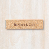 Strukturierte Blick-hängende Türschild (Vorderseite )