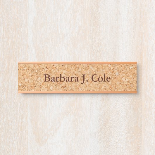 Strukturierte Blick-hängende Türschild (Vorderseite )