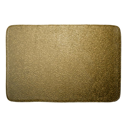 Strukturierte Bronze Badematte (Vorderseite)