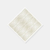 Strukturierte edle hellbeige und weiße serviette (Ecke)