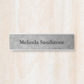 Strukturierte hängende türschild (Vorderseite )