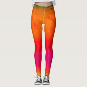 Strukturierte helle Farben auf Leggings (Vorderseite)