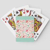 Strukturierte Herzen Spielkarten (Rückseite)