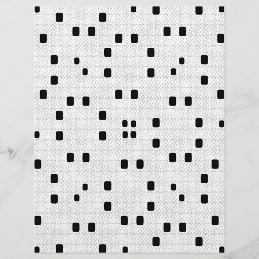Strukturierte Minimalismus-Scrapbookseiten in groß Flyer (Vorne)