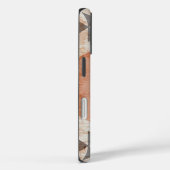 Strukturierte Terrakotta-Braun Case-Mate iPhone Hülle (Rückseite / Rechts)