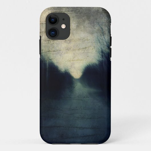 Strukturierter Abend abstrakt Case-Mate iPhone Hülle (Rückseite)