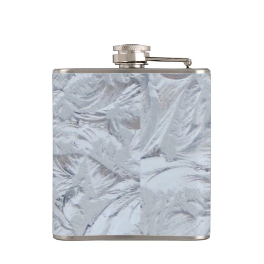 Strukturierter Glas-GROSSVATER des BRÄUTIGAMS Flachmann (Rückseite)