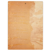 Strukturierter Hintergrund 2 Klemmbrett (Rückseite)