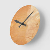 Strukturierter Hintergrund Runde Wanduhr (Winkel)