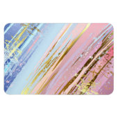 Strukturierter rosa Hintergrund Magnet (Horizontal)