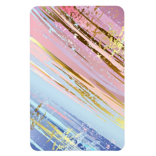 Strukturierter rosa Hintergrund Magnet (Vertikal)