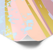 Strukturierter rosa Hintergrund Poster (Ecke)