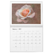 Strukturierter Rosen-Kalender für 2014 Kalender (Feb 2027)