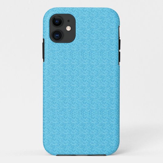 Strukturiertes Blau des Wassers Case-Mate iPhone Hülle (Rückseite)