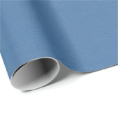 Strukturiertes Blau Geschenkpapier (Rolleneckpunkt)